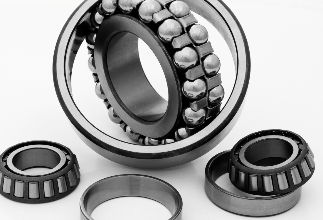 An image of durable steel ball bearings and housing for reliable performance. 